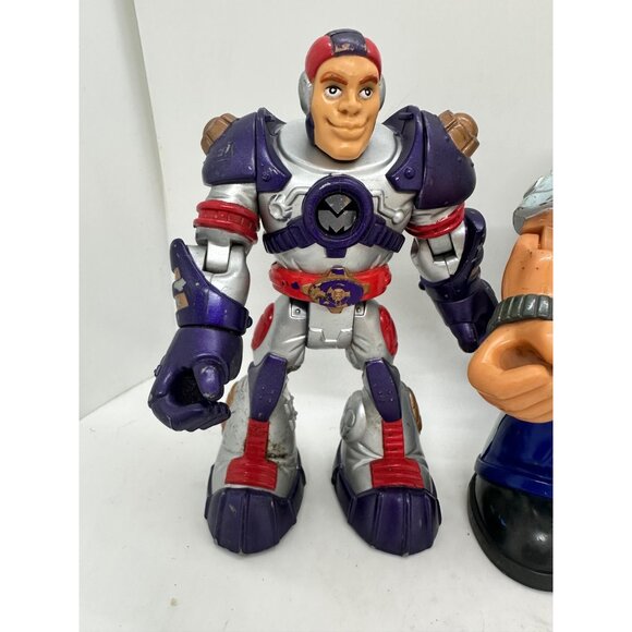 Rescue Heroes Action Figures Lot Of 3 - Matt Medic Jake Justice Gil Gripper - Fi - Picture 2 of 10